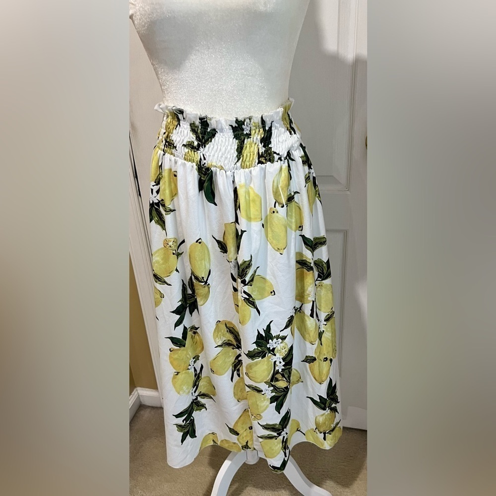 Lemon print skirt - medium - Picture 2 of 4